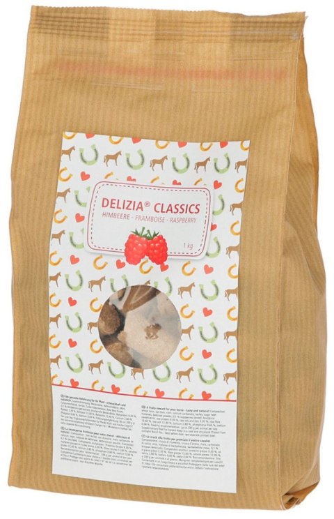 KERBL Smakołyki dla konia Delizia Classic, malina, 1 kg