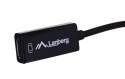 Adapter Lanberg AD-0005-BK (Mini DisplayPort M - HDMI F; 0,20m; kolor czarny)