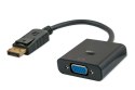 Adapter SAVIO CL-90 (DisplayPort M - D-Sub (VGA) F; 0,20m; kolor czarny)