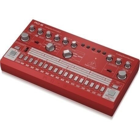 Behringer RD-6-RD Maszyna perkusyjna - czerwony