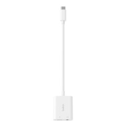 Adapter Belkin RockStar USB-C to 3.5mm Audio + USB-C Charge Adapter