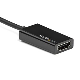 StarTech.com DP2HD4K60S adapter kablowy 0,215 m DisplayPort HDMI Czarny