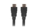 Kabel Lanberg CA-HDMI-10CC-0150-BK (HDMI M - HDMI M; 15m; kolor czarny)