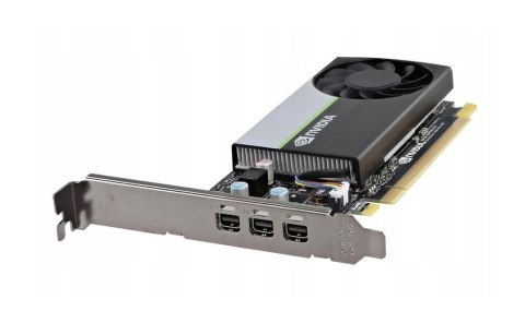 Karta graficzna Nvidia T400 4GB, GDDR6, 3x mini DisplayPort, 30W,PCI Gen3 x16, FH ATX bracket