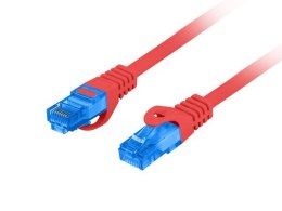 LANBERG PATCHCORD S/FTP KAT.6A 1.5M CZERWONY LSZH CCA (FLUKE PASSED) PCF6A-10CC-0150-R