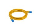 LANBERG PATCHCORD S/FTP KAT.6A 1.5M POMARAŃCZOWY LSZH CCA (FLUKE PASSED) PCF6A-10CC-0150-O