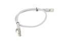 Patchcord UTP Lanberg PCU5-10CC-0050-S (RJ45 - RJ45 ; 0,50m; UTP; kat. 5e; kolor szary)