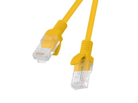 Patchcord U/UTP Lanberg PCU5-10CC-0150-O (RJ45 - RJ45 ; 1,5m; UTP; kat. 5e; kolor pomarańczowy)