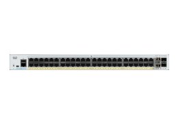 Cisco Catalyst C1000-48P-4X-L łącza sieciowe Zarządzany L2 Gigabit Ethernet (10/100/1000) Obsługa PoE Szary