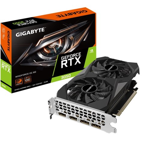 Karta graficzna Gigabyte GeForce RTX 3050 WINDFORCE OC 6GB