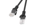 Patchcord UTP Lanberg PCU6-10CC-0500-BK (RJ45 - RJ45 ; 5m; UTP; kat. 6; kolor czarny)