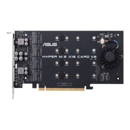 Kontroler ASUS Hyper M.2 PCIe 3.0 x16, 4x M.2 NVMe (2242/2260/2280/22110) GEN 3