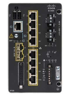 Cisco Catalyst IE3400 Zarządzany L2 Gigabit Ethernet (10/100/1000) Czarny