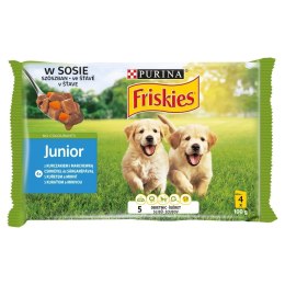 PURINA Friskies Junior Kurczak mar 4x100g