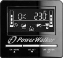 POWER WALKER UPS LINE-IN VI 1500 CW FR 1500VA, 3X 230V PL, USB, RS-232, LCD, EPO