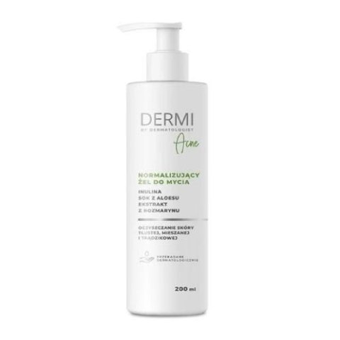 DERMI Acne Żel do mycia normalizujący 200ml