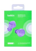 Słuchawki bezprzewodowe douszne Belkin SoundForm Bolt True Wireless Earbuds BT5.2 IPX4 Lavender