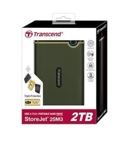 Transcend StoreJet 25M3G zewnętrzny dysk twarde 2 TB 2.5