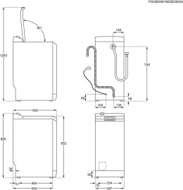 Pralka ELECTROLUX EW2TN5261FP