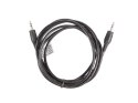 Kabel Lanberg CA-MJMJ-10CC-0020-BK (Mini Jack M - Mini Jack M; 2m; kolor czarny)