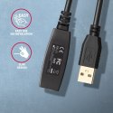 AXAGON ADR-215 Aktywny przedłużacz USB 2.0, USB-A męski/żeński - 15m