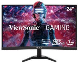 Viewsonic VX Series VX2418C monitor komputerowy 61 cm (24