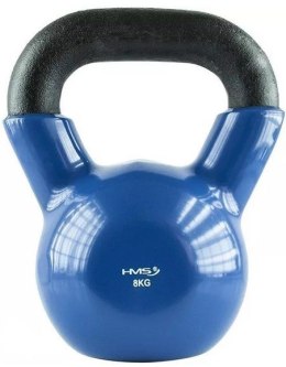 Kettlebell winylowy 8 kg granatowy HMS KNV8