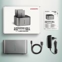 Stacja dokująca AXAGON ADSA-DC USB3.2 Gen1 - 2x SATA 6G CLONE DUAL HDD ASMedia