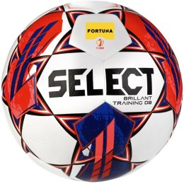 Piłka nożna Select Derbystar Brillant Training DB v23 biało-czerwono-niebieska 18180 rozm. 5