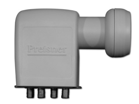 Preisner SPU44EN konwerter LNB 10,7 - 11,7 GHz Szary