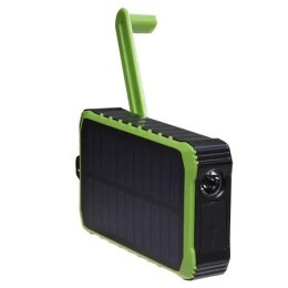 Powerbank solarny Denver PSO-10012 10000mAh z dynamem na korbkę