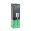 Lampka biurkowa V-TAC VT-7703 nocna 3W LED IP20 4000K 70lm (SKU 10188) Szary