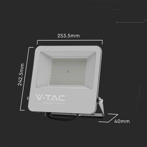 Projektor LED V-TAC 100W 185Lm/W Czarny VT-44105 4000K 18500lm