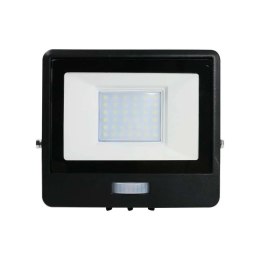 Projektor LED V-TAC VT-138S 30W SAMSUNG CHIP Czujnik ruchu 3000K 2340lm (SKU 20262) Czarny