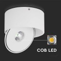 Oprawa natynkowa LED V-TAC VT-2825 20W CRI90 CCT 3000K-4000K-6400K 1408lm (SKU 23155) Biały