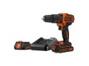 Black & Decker BDCHD18K1B2-QW wiertło 1400 RPM