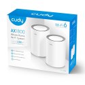 Access Point CUDY M1800 (2-Pack) AX1800 Dual Band Wi-Fi 2x Gigabit Mesh