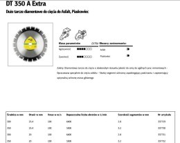 K.TARCZA DIAM.SEG.350x3,2x25,4 DT350A